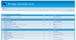 Desktop Screenshot of community.nomagic.com