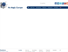 Tablet Screenshot of nomagic.lt
